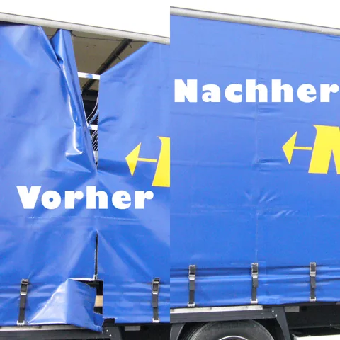 Planenreparatur